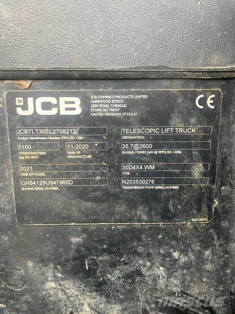 JCB TLT 30 D 柴油叉车