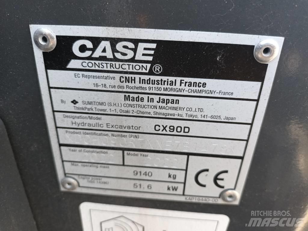 CASE CX 90 D 中型挖掘机
