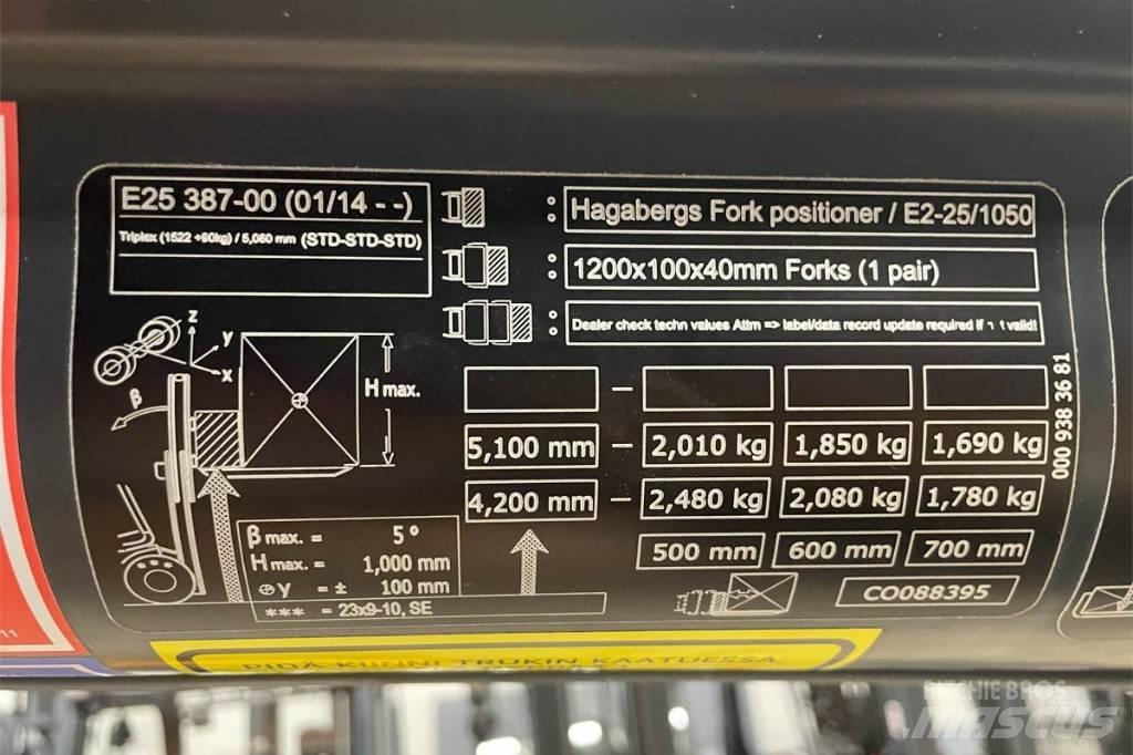 Linde E 25 电动叉车