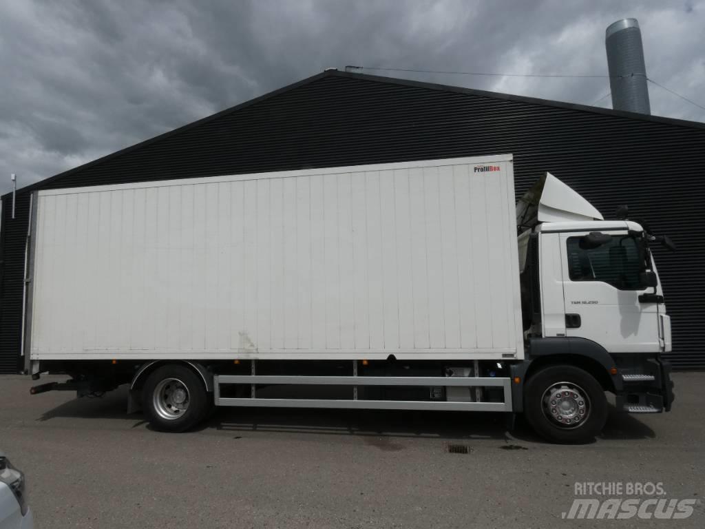 MAN TGM 18.290 厢式货车