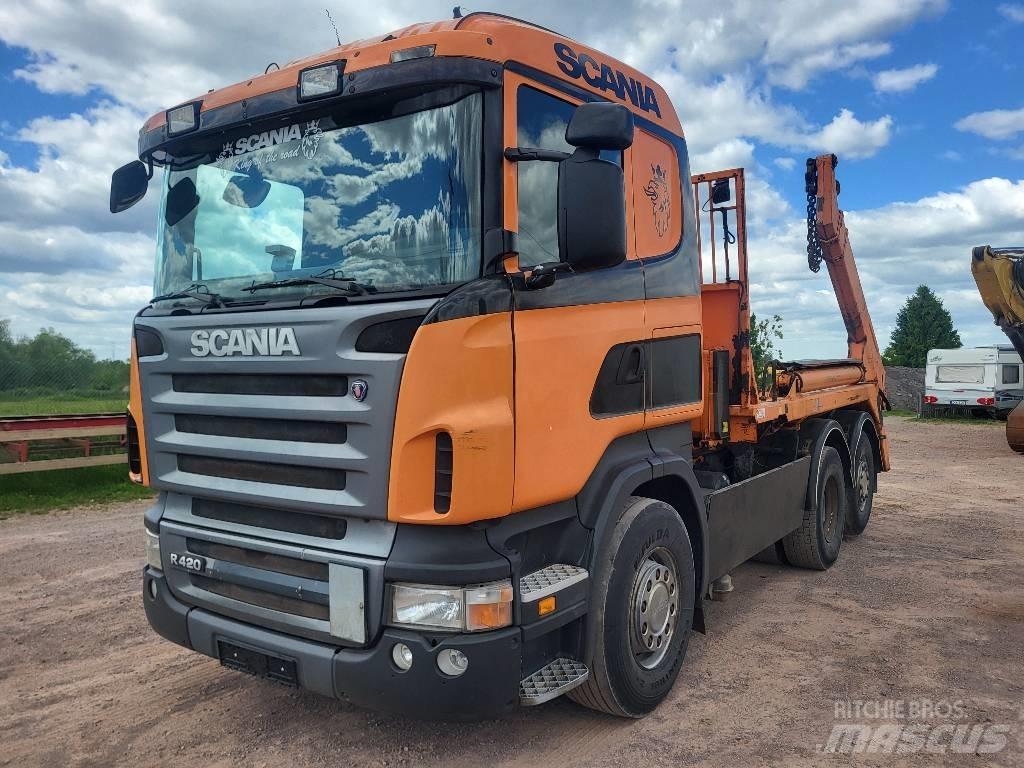 Scania R420LB 6x2 贮藏箱