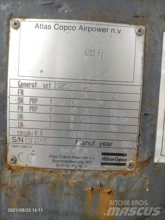 Atlas Copco QAS 500 柴油发电机