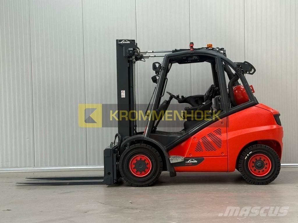 Linde H 45 T-02 天然气叉车