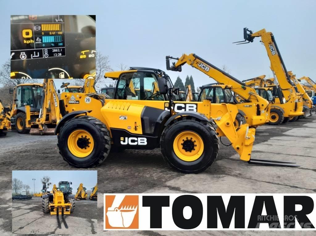 JCB 560-80 伸缩臂叉装车|叉装车