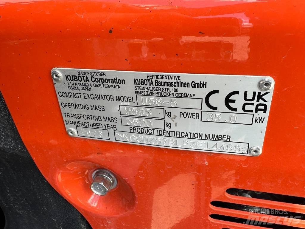 Kubota U 56-5 小型挖掘机