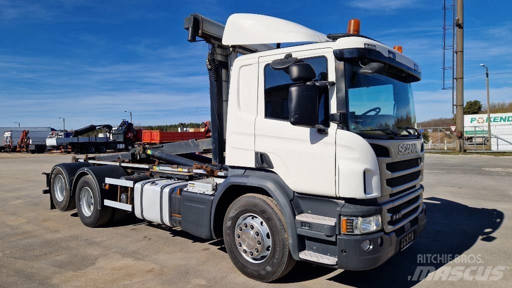 Scania P410 6X2 工程吊钩车