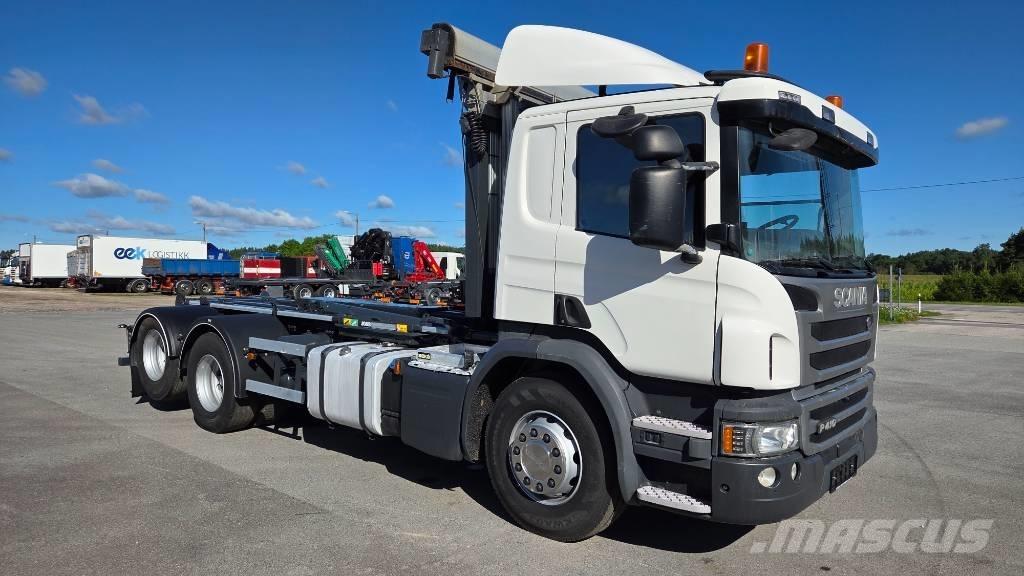 Scania P410 6X2 工程吊钩车
