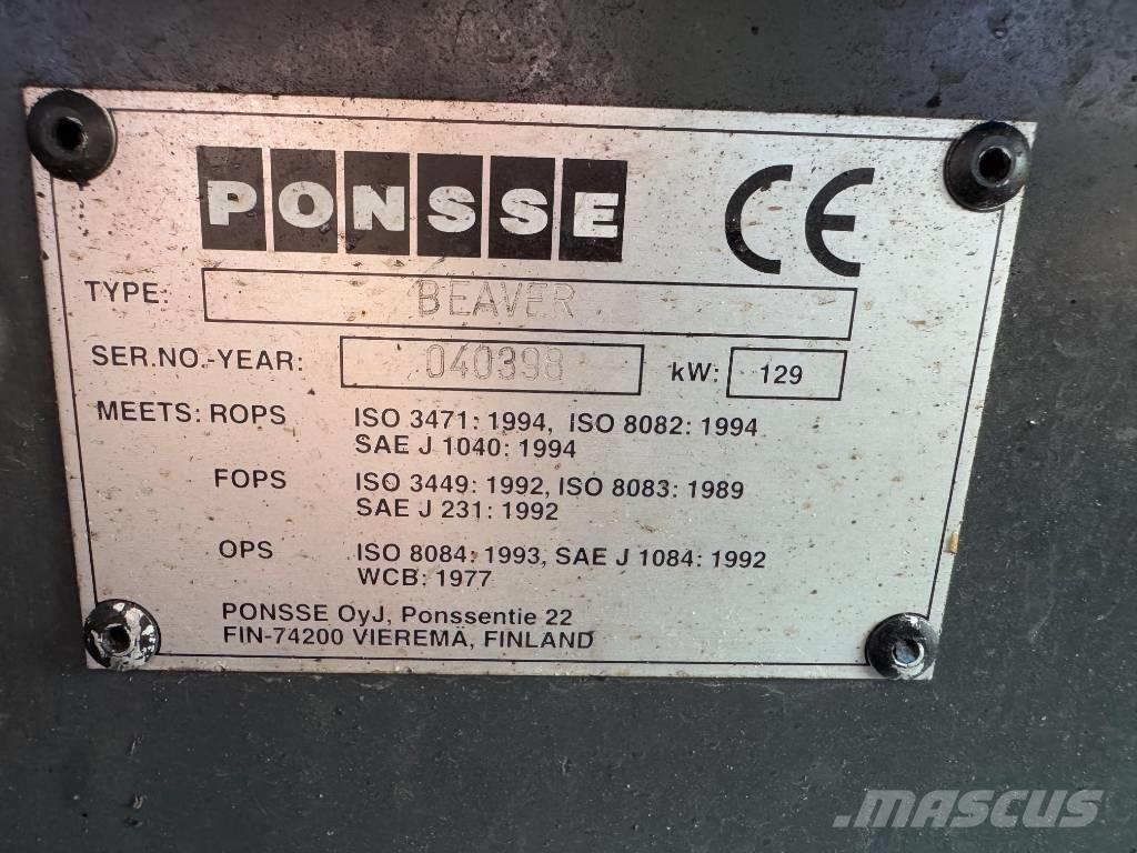 Ponsse Beaver 收割机