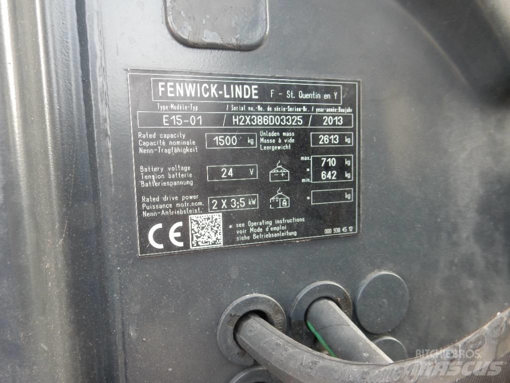 Linde E 15 电动叉车