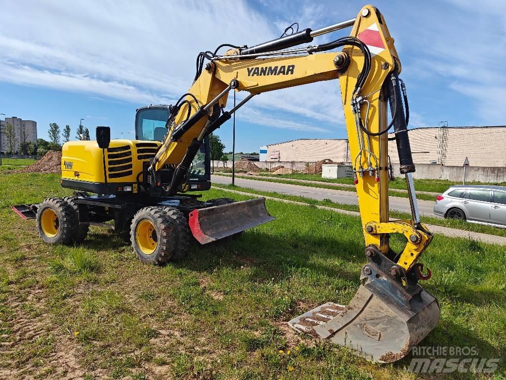 Yanmar B110W 轮式挖掘机