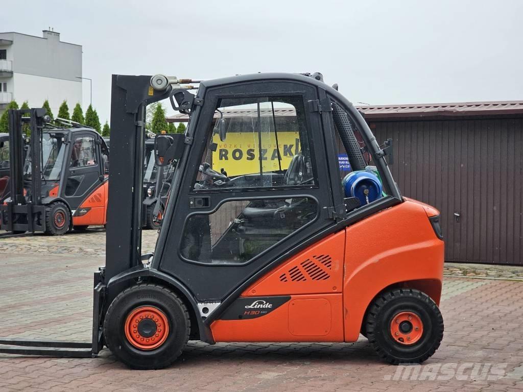 Linde H30T-02 天然气叉车