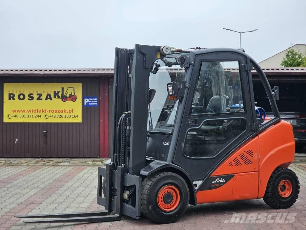 Linde H30T-02 天然气叉车