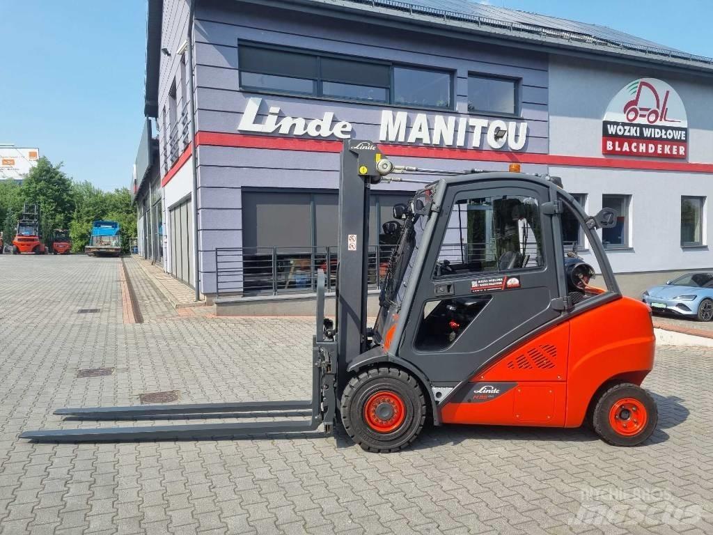 Linde H35T-02 天然气叉车