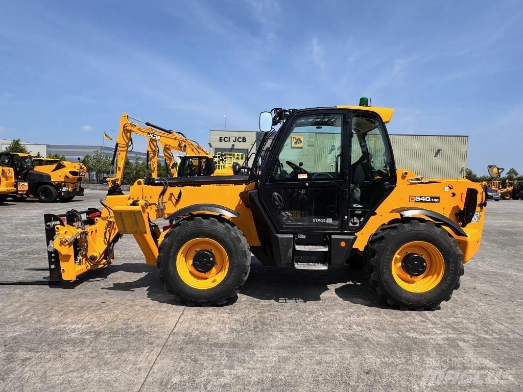 JCB 540-140 伸缩臂叉装车|叉装车