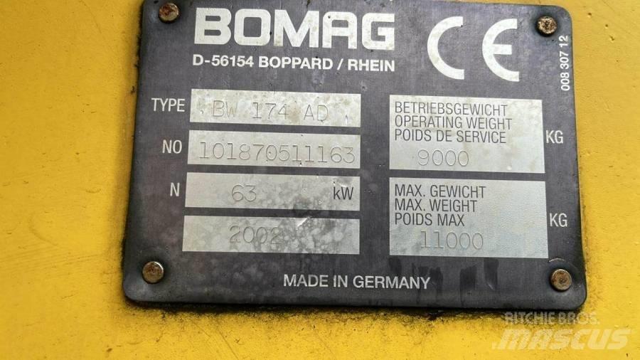 Bomag BW174 AD 双轮压路机