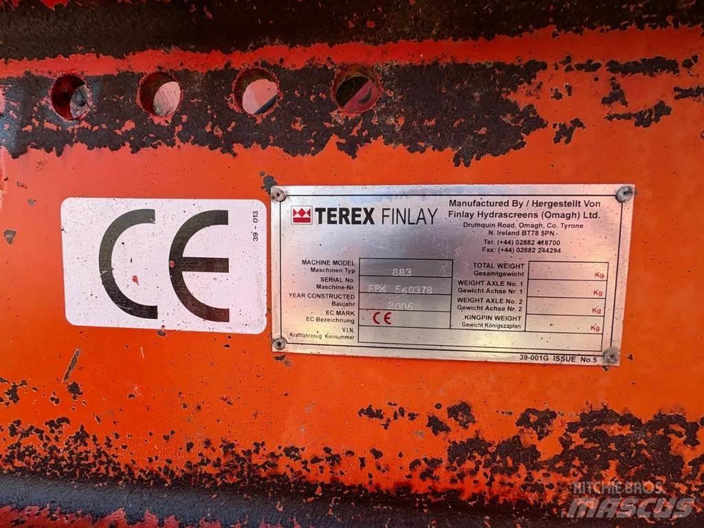 Terex 883 移动式筛分机