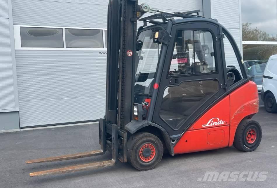 Linde H25 T 天然气叉车