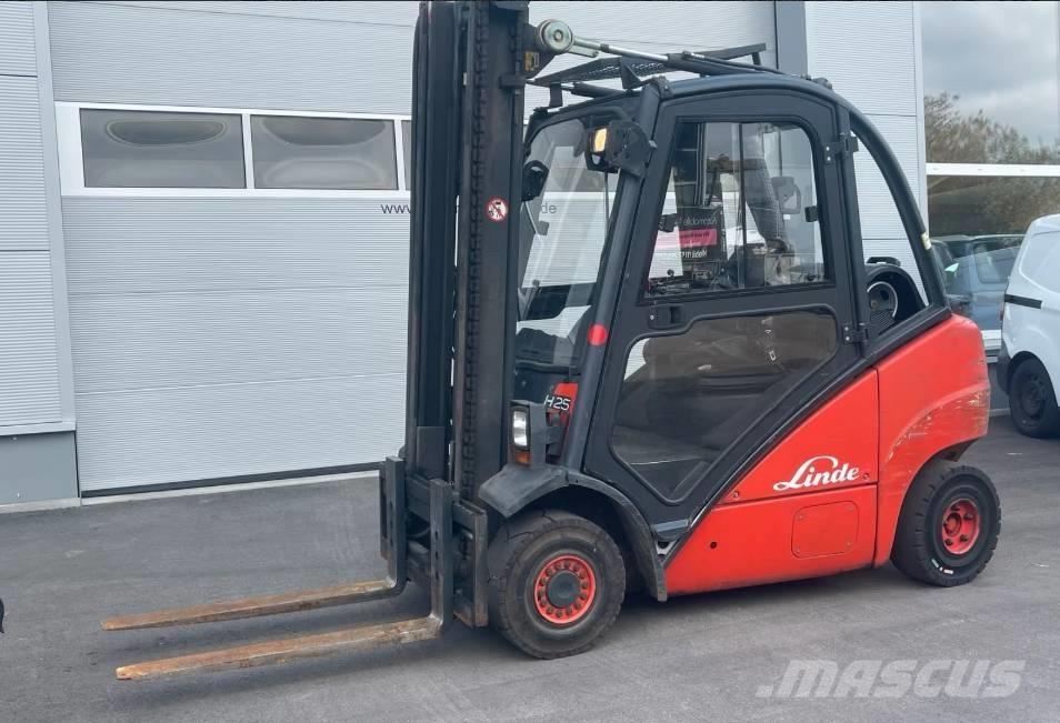 Linde H25 T 天然气叉车
