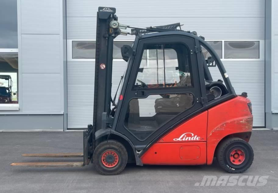 Linde H25 T 天然气叉车