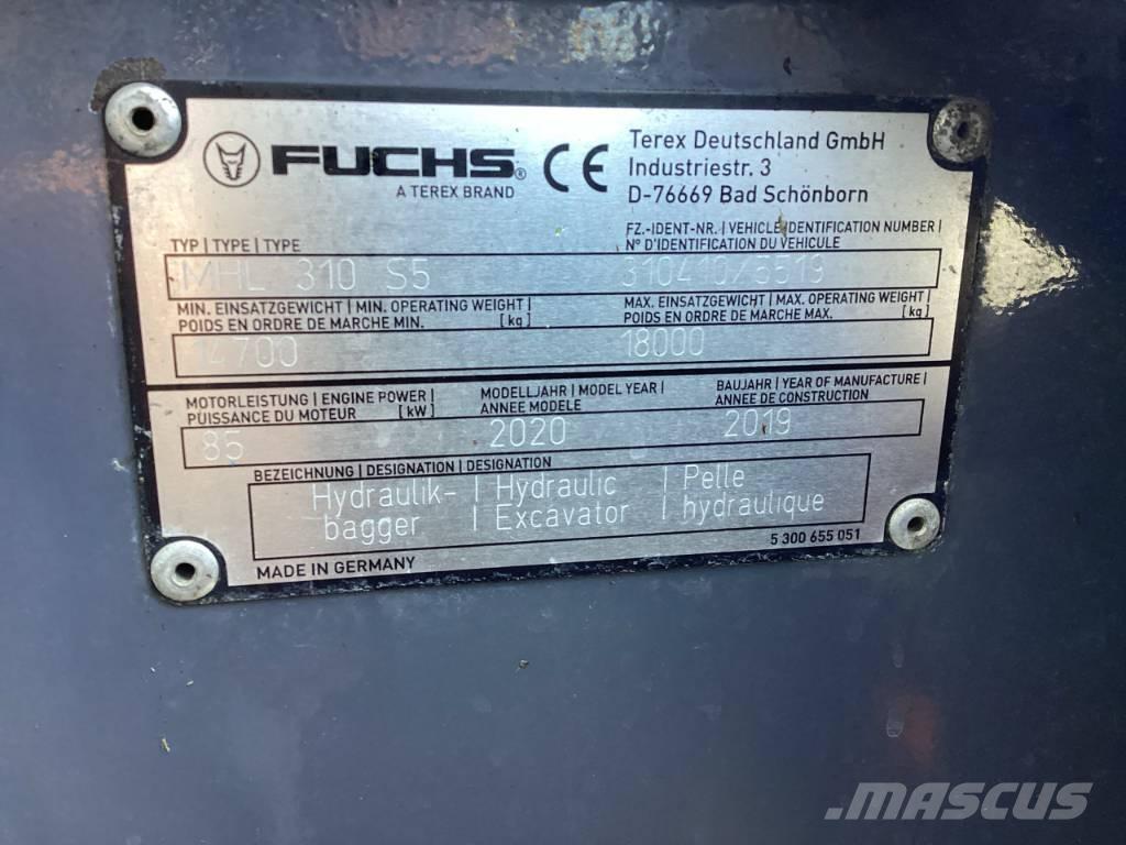 Fuchs MHL 310 S5 工业挖掘机