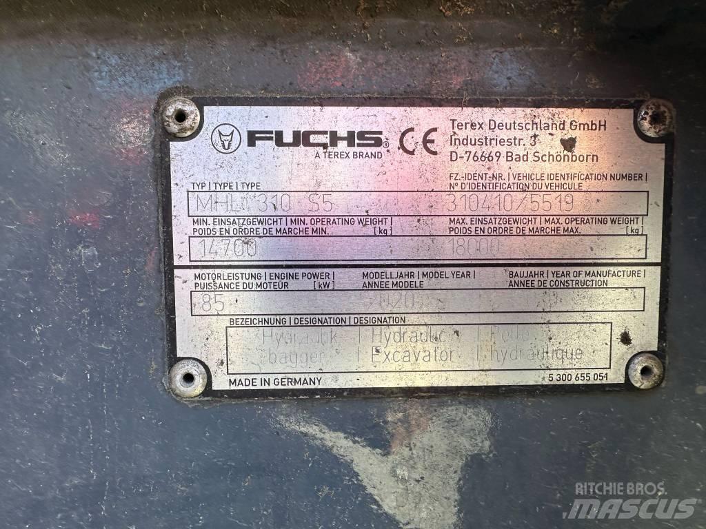 Fuchs MHL 310 S5 工业挖掘机