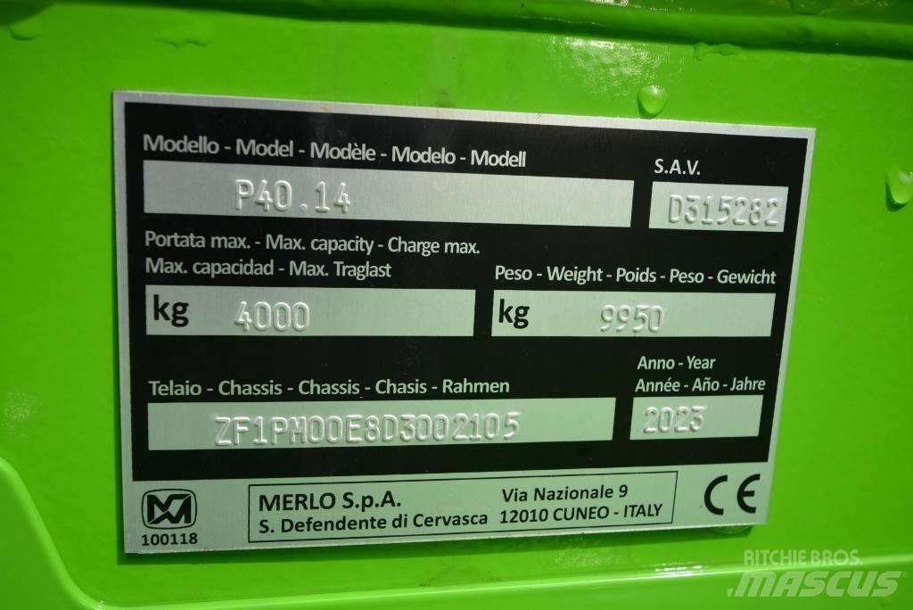 Merlo 40.14 伸缩臂叉装车|叉装车