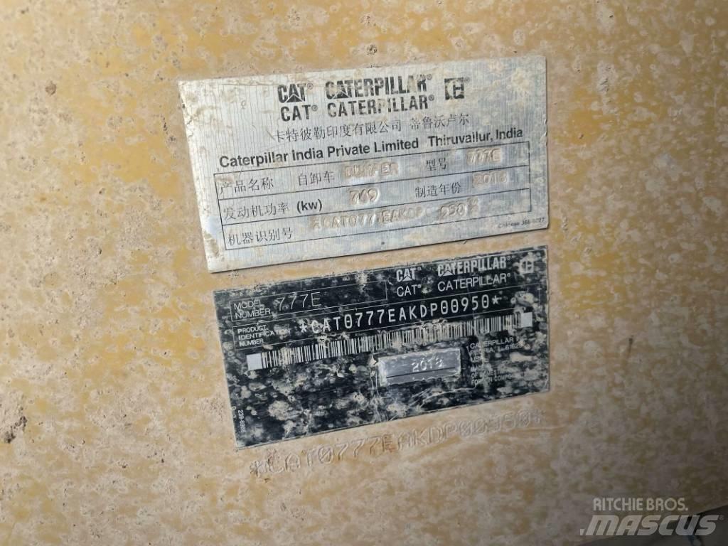 CAT 777e 轮式挖掘机