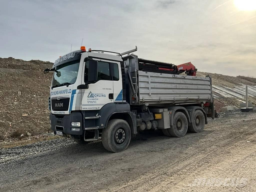 MAN TGS 33.480 BB 自卸式货车