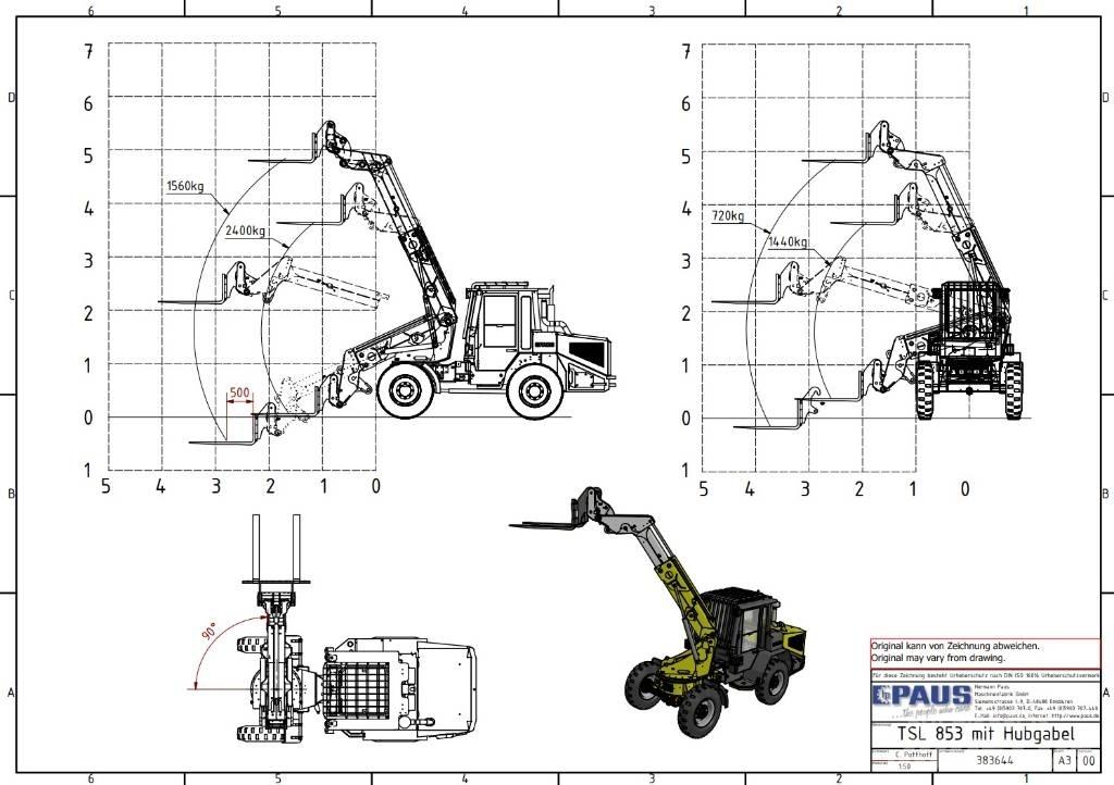 Paus TSL 853 / Mining 其他地下设备