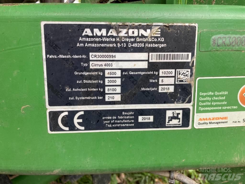 Amazone Cirrus 4003 条播机