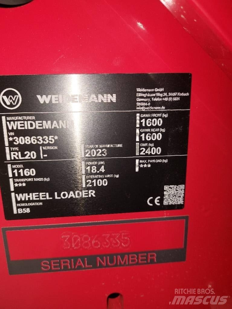Weidemann 1160 多功能装载机