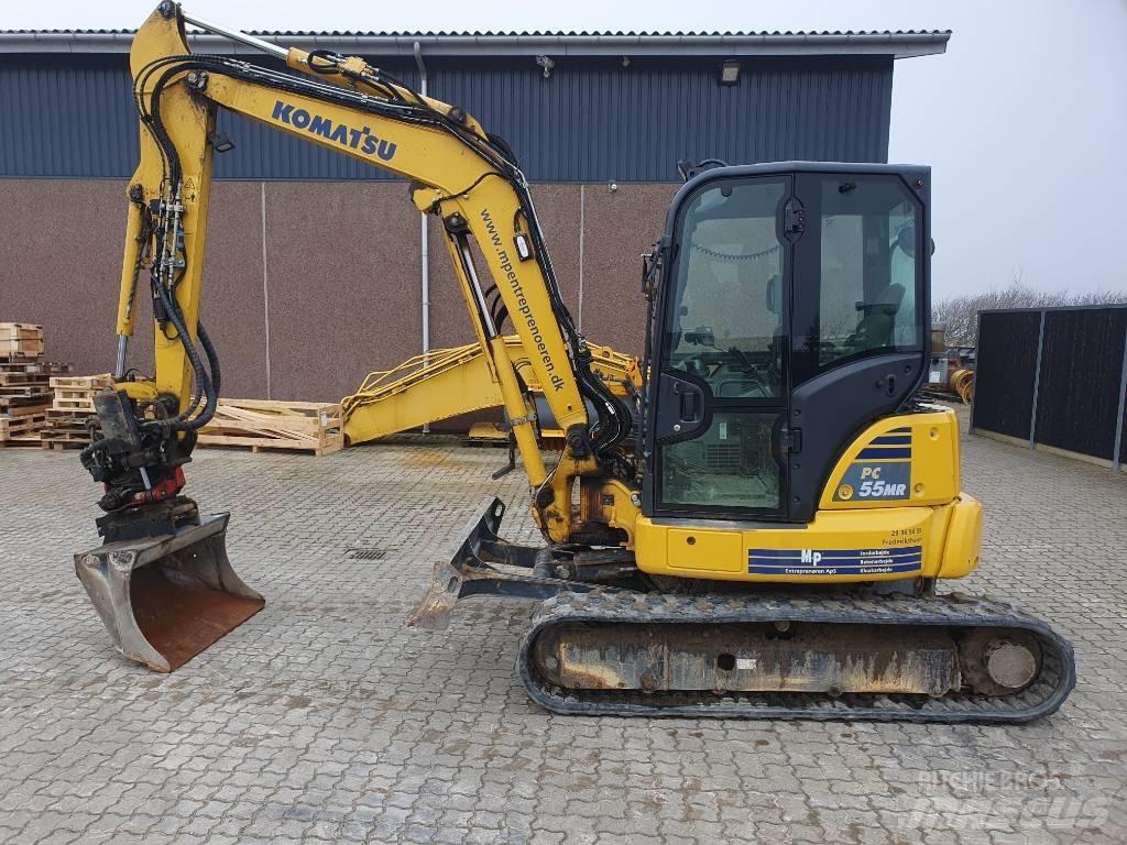 Komatsu PC55MR5 小型挖掘机