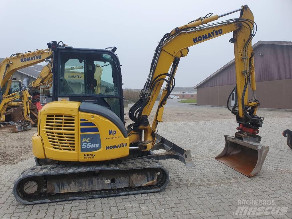Komatsu PC55MR5 小型挖掘机