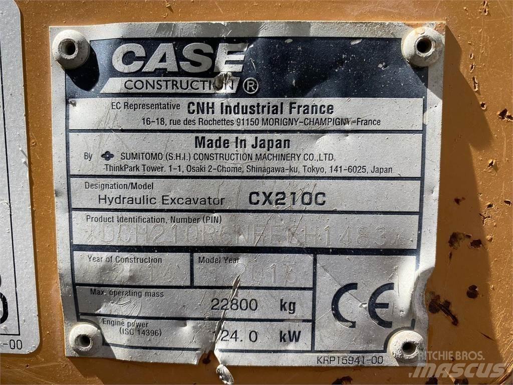 CASE CX210 履带挖掘机