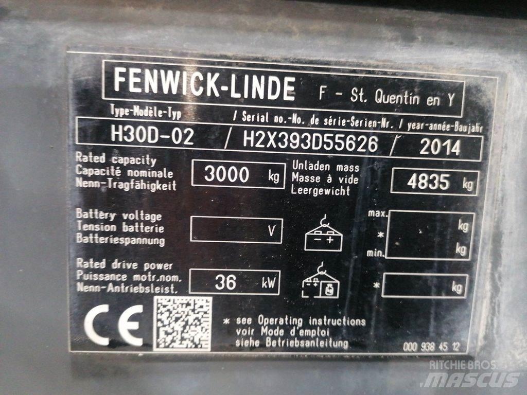 Linde H30D-02 柴油叉车