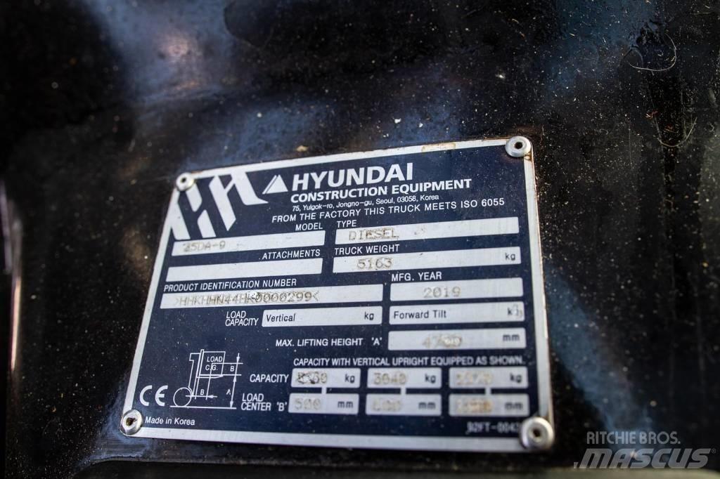 Hyundai 35 DA-9 柴油叉车