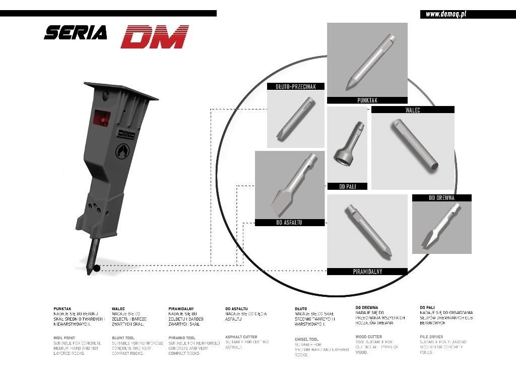  DEMOQ DM750 破碎锤