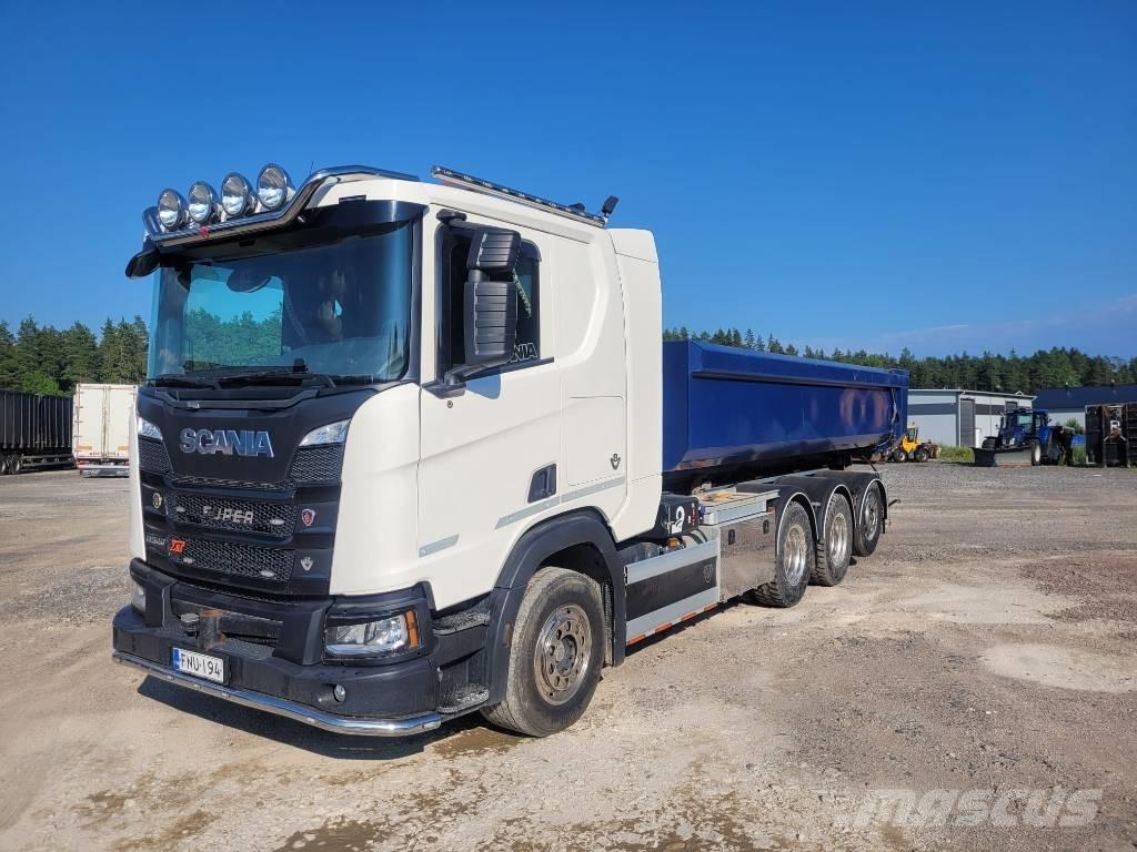 Scania R520 工程吊钩车