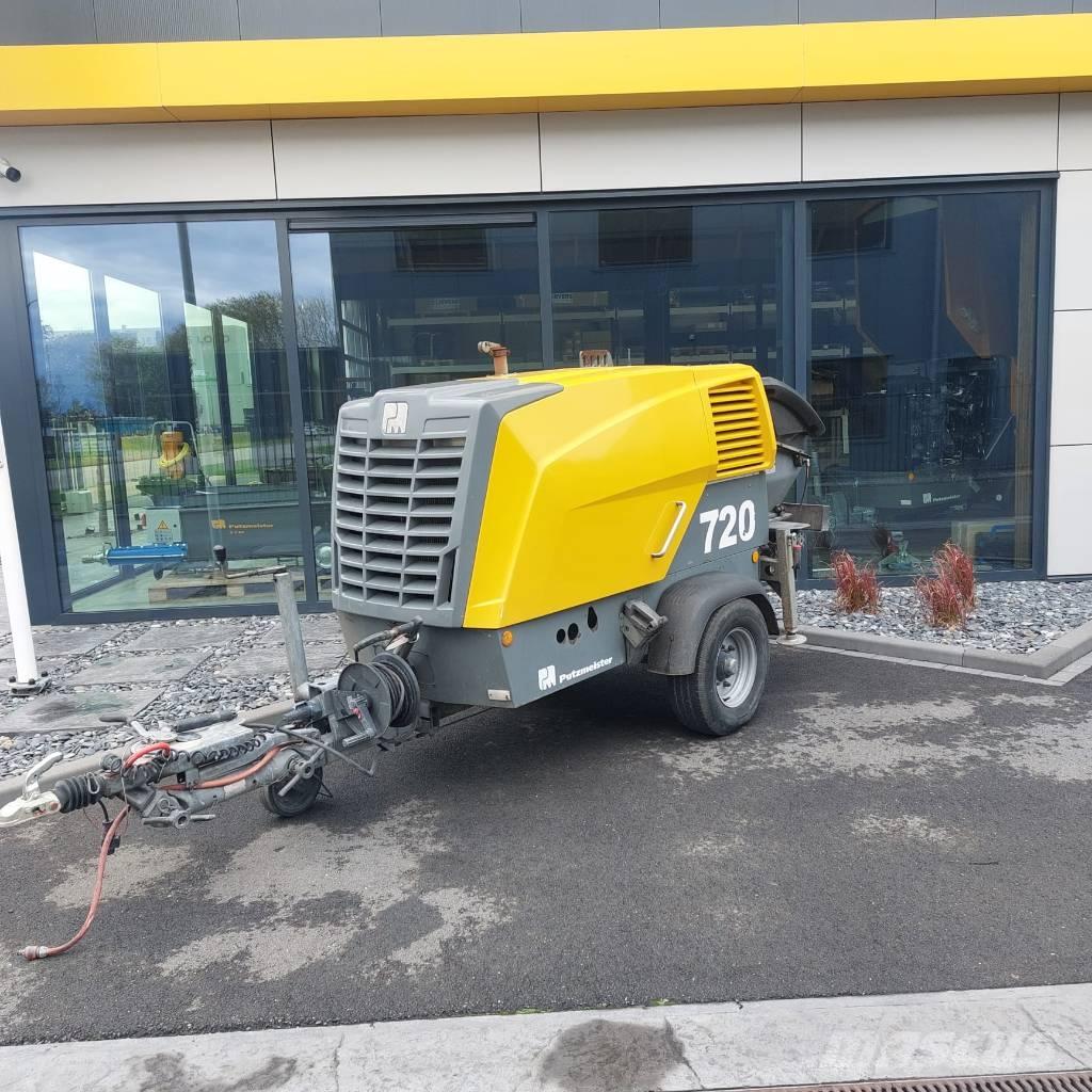 Putzmeister P 720 TD 混凝土输送泵|布料机