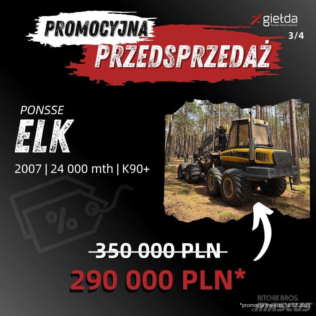 Ponsse Elk 集运机