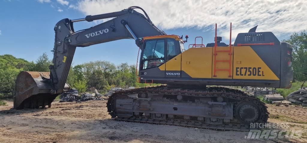 Volvo EC 750 E 履带挖掘机