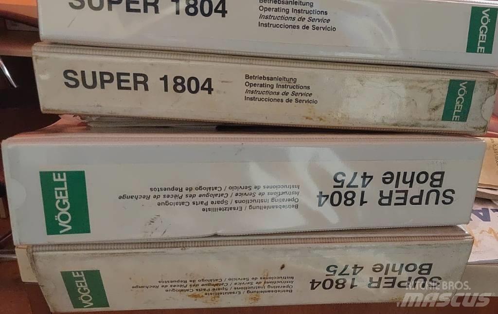Vögele 1804 沥青摊铺机