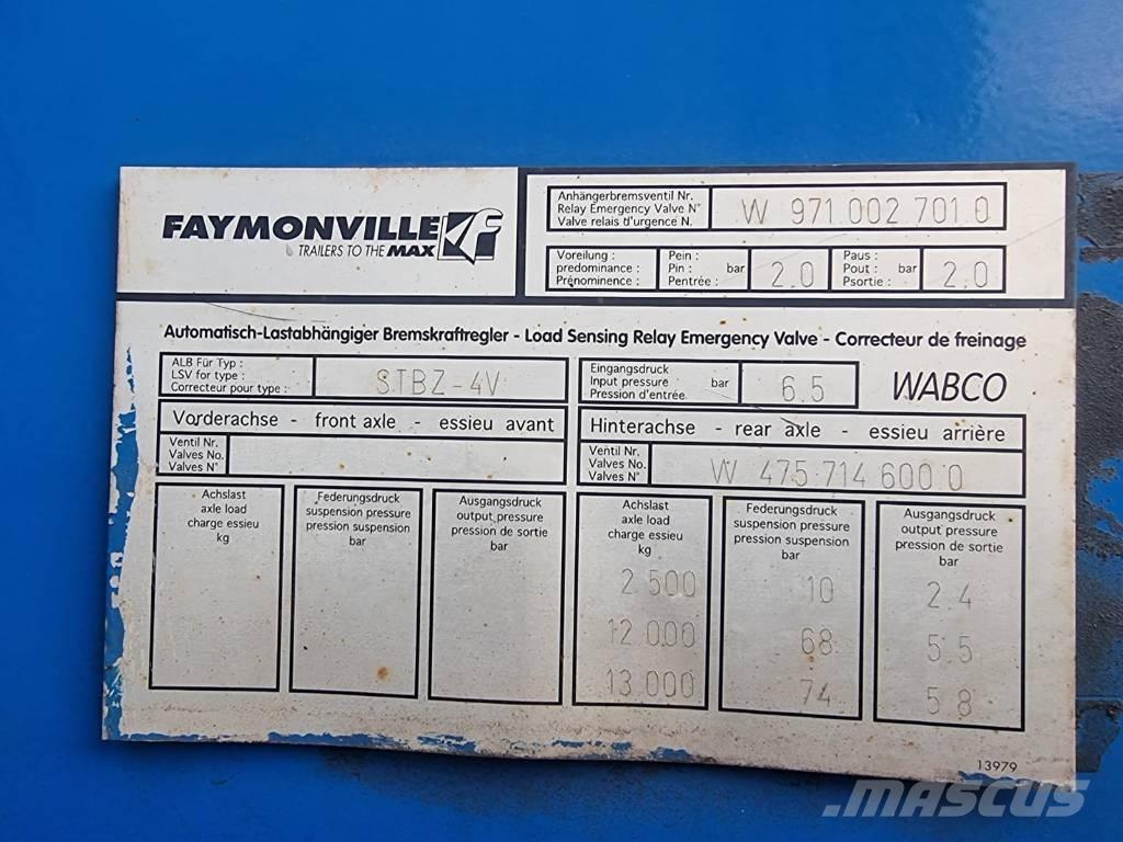Faymonville STBZ-6VA 全挂车