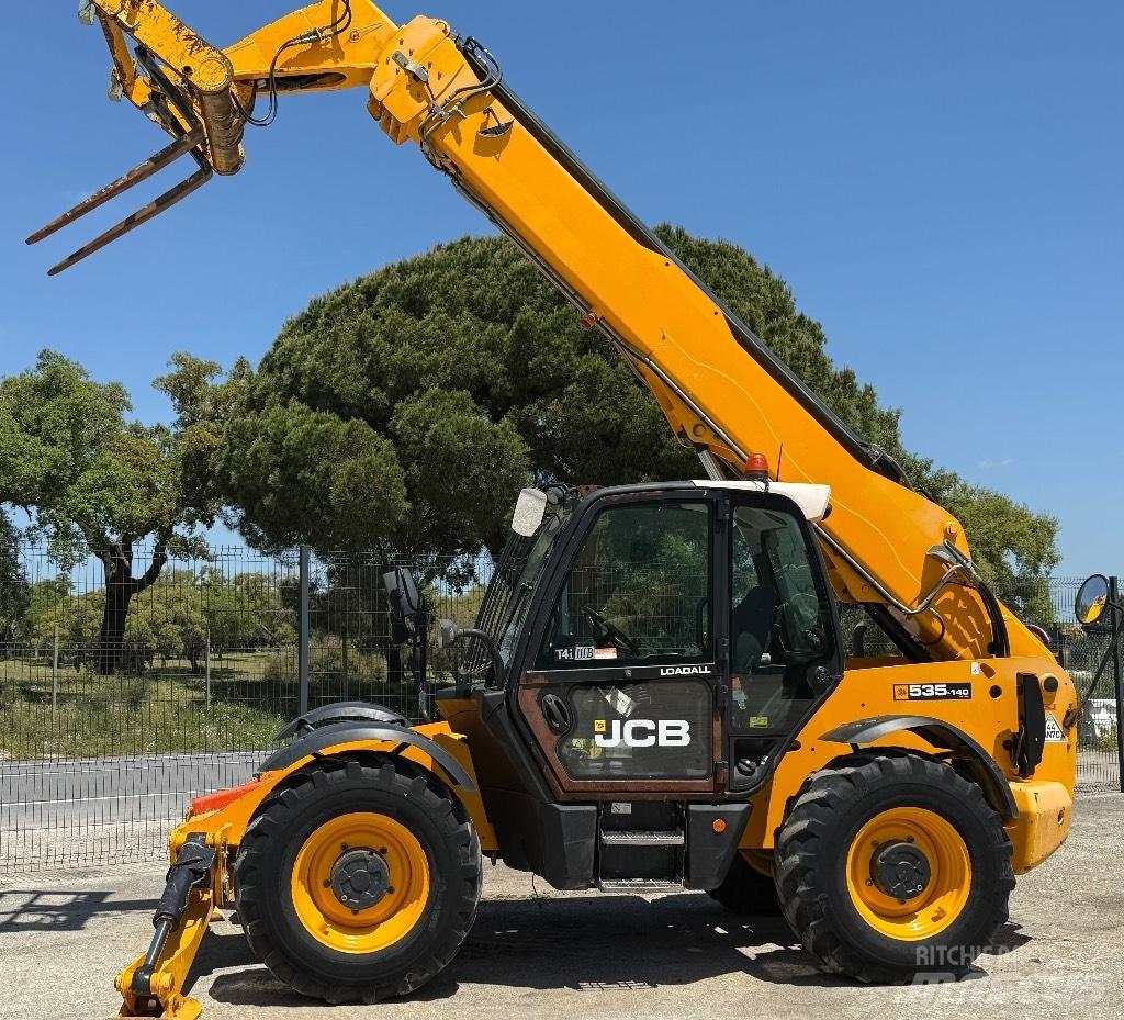 JCB 540-140 伸缩臂叉装车|叉装车