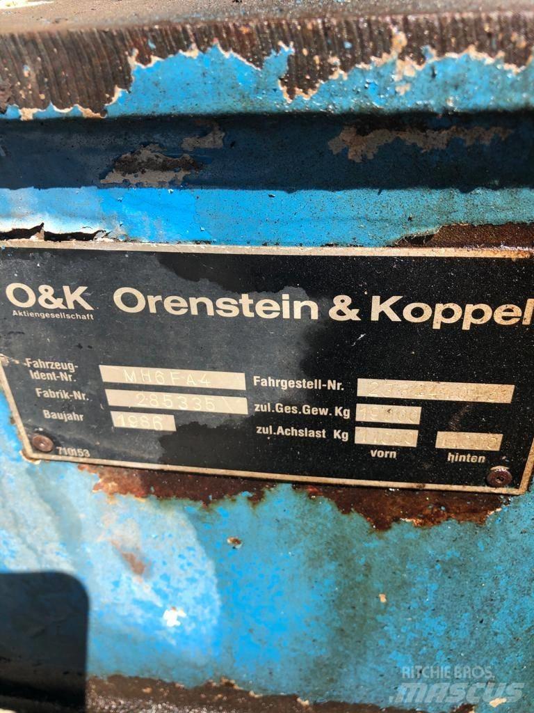 O&K MH6 FA4 轮式挖掘机