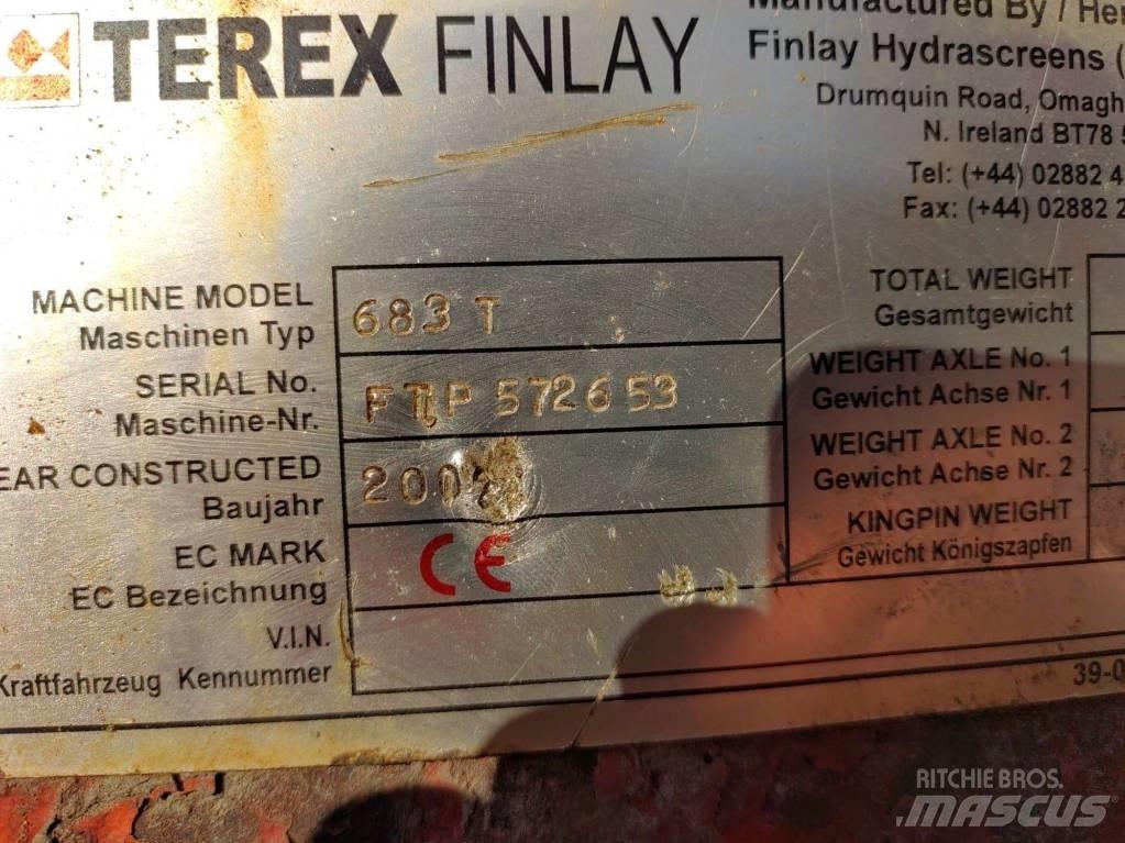 Finlay Terex 683 移动式筛分机