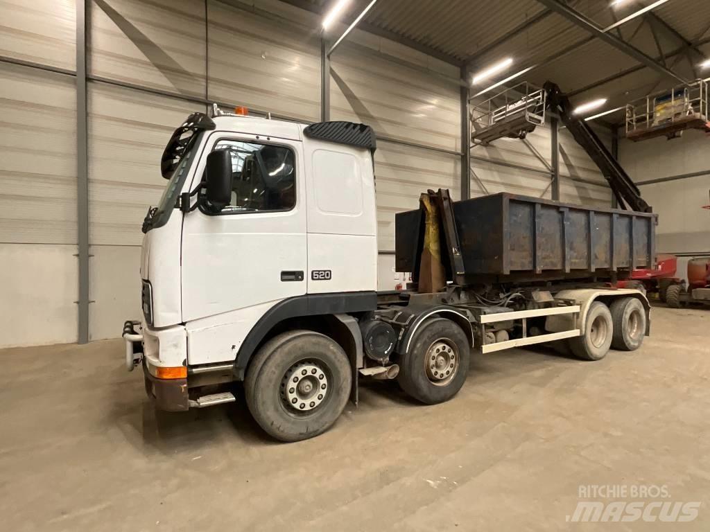 Volvo FH 16 520 8X4 工程吊钩车