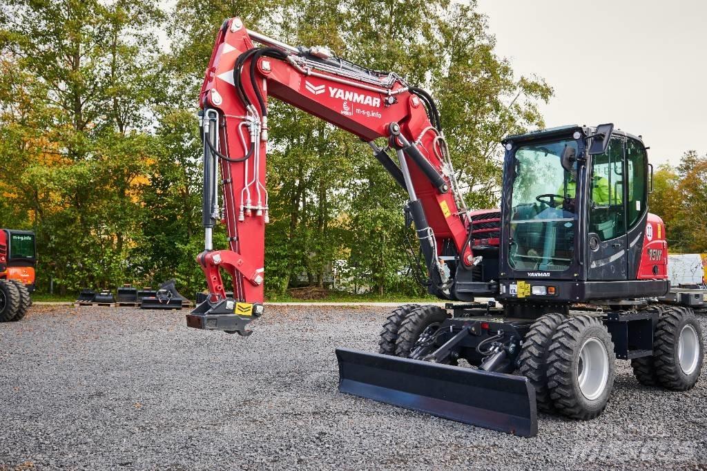 Yanmar B95W 轮式挖掘机