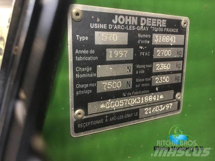 John Deere 570 青饲料收获机