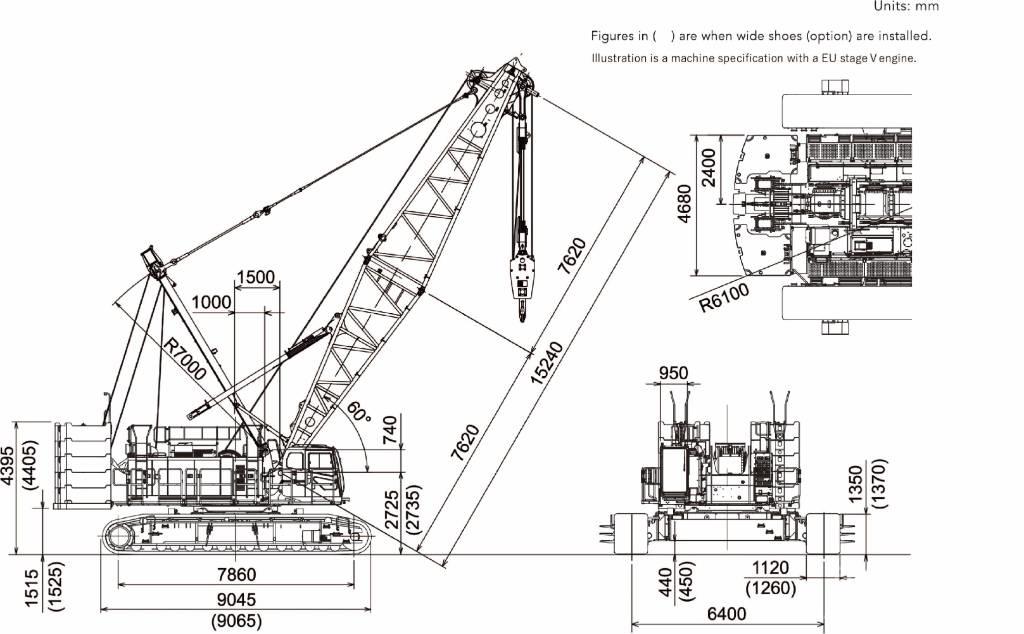 sumitomo SCX2800A-3 履带起重机